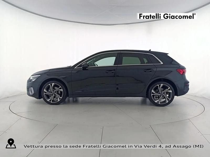 Usata Audi A3 Advanced 150 CV (110 kW) 2021 0e nero mito metallizzato Berlina