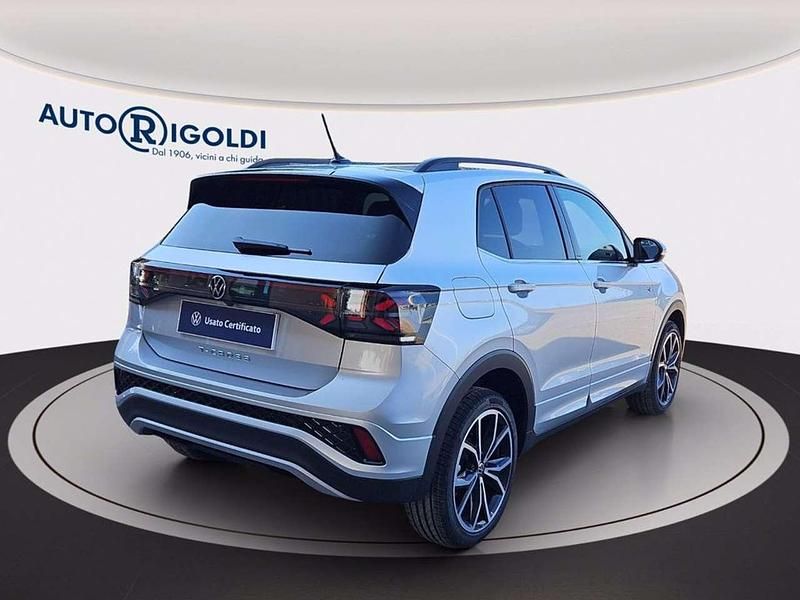Nuova VW T-Cross R-line Plus 116 CV (85 kW) 2026 Reflex silver metallizzato SUV
