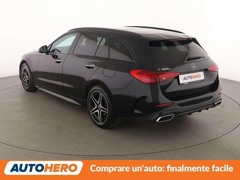Usata Mercedes C300e Premium 204 CV (150 kW) 2022 Nero Station wagon