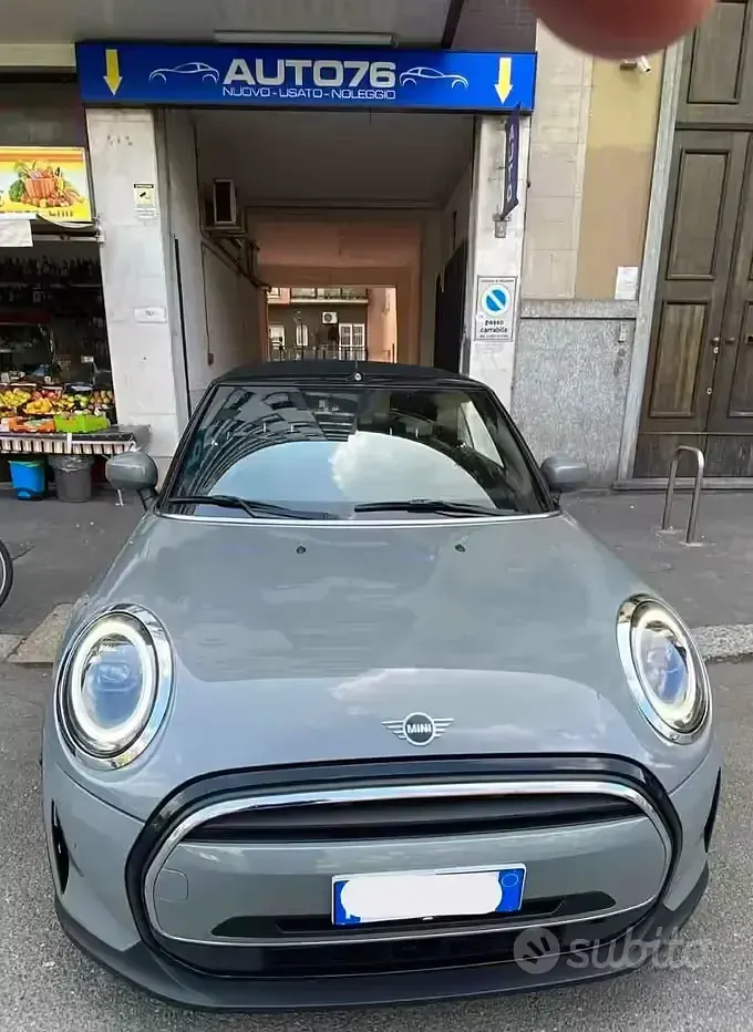 Usata Mini Cooper Cabriolet Classic 136 CV (100 kW) 2022 Grigio Cabrio