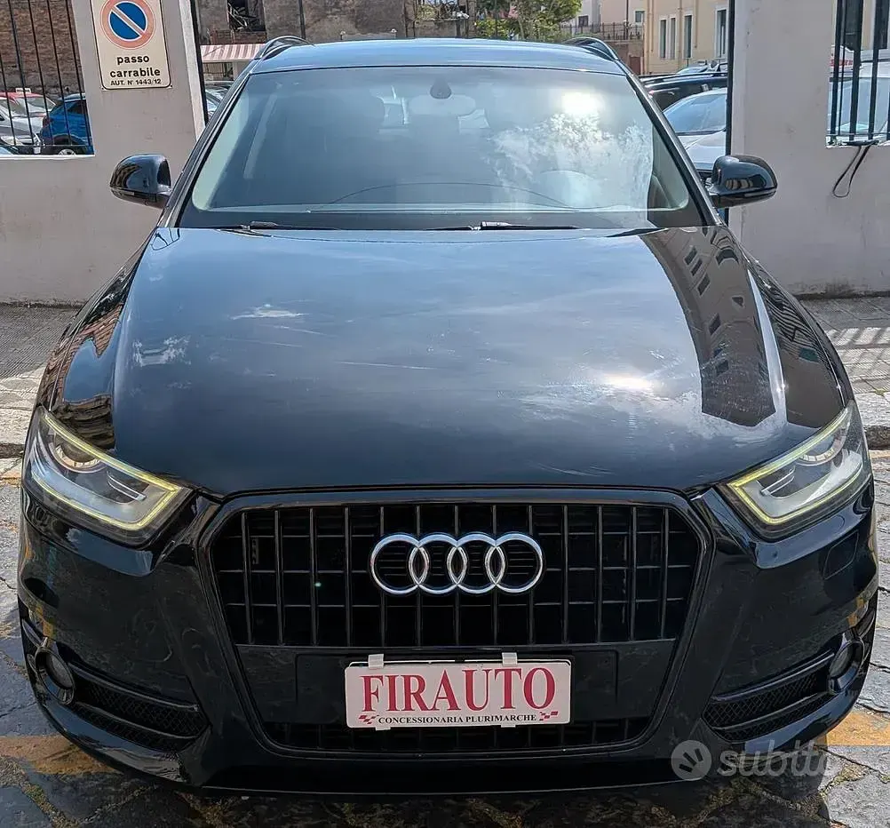 Usata Audi Q3 Advanced Plus 140 CV (102 kW) 2013 Nero SUV