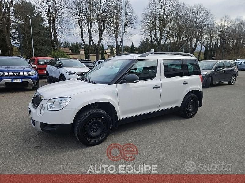 Usata Skoda Yeti GreenLine 105 CV (77 kW) 2011 Bianco SUV