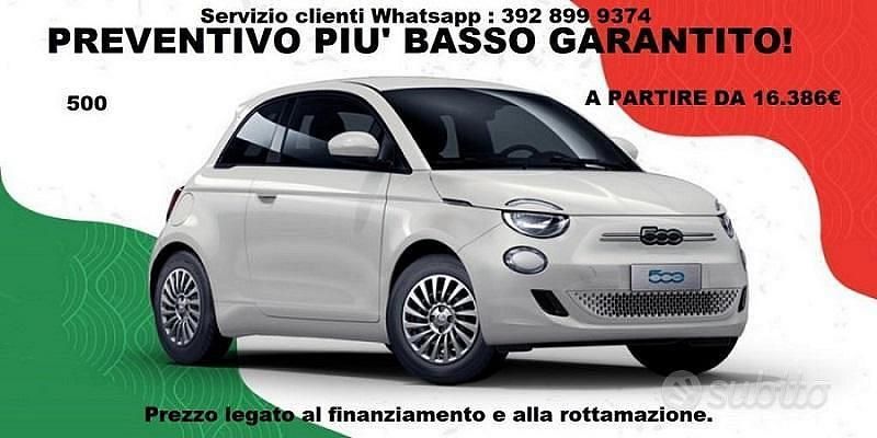 Nuova Fiat 500 70 CV (51 kW) 2025 Bianco Utilitaria