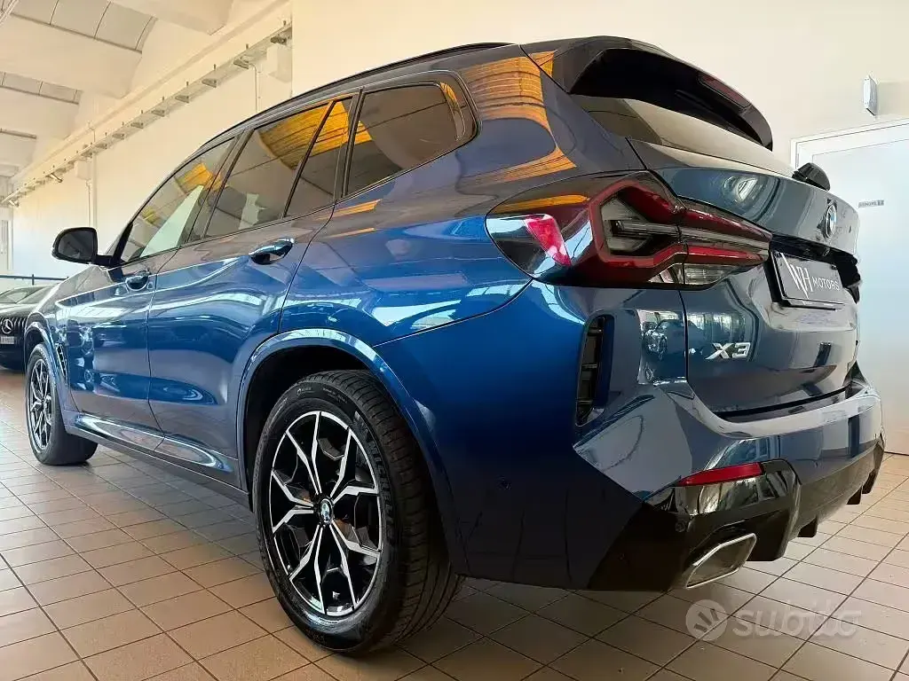Usata BMW X3 M Sport 190 CV (139 kW) 2023 Bluazzurro SUV