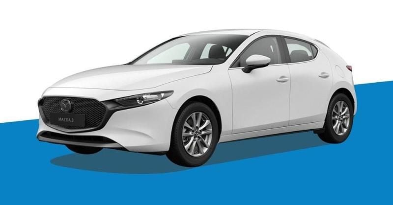 Nuova Mazda 3 Prime-Line 140 CV (102 kW) 2025 Arctic white Berlina