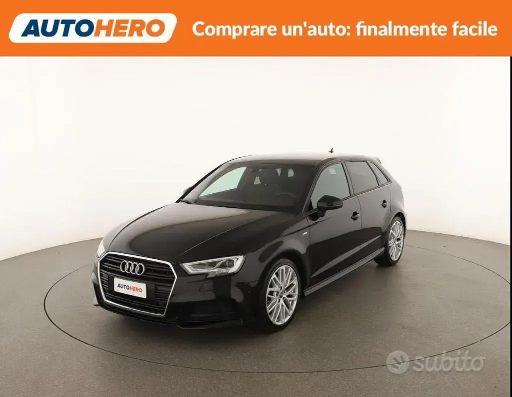 Usata Audi A3 116 CV (85 kW) 2018 Nero Berlina
