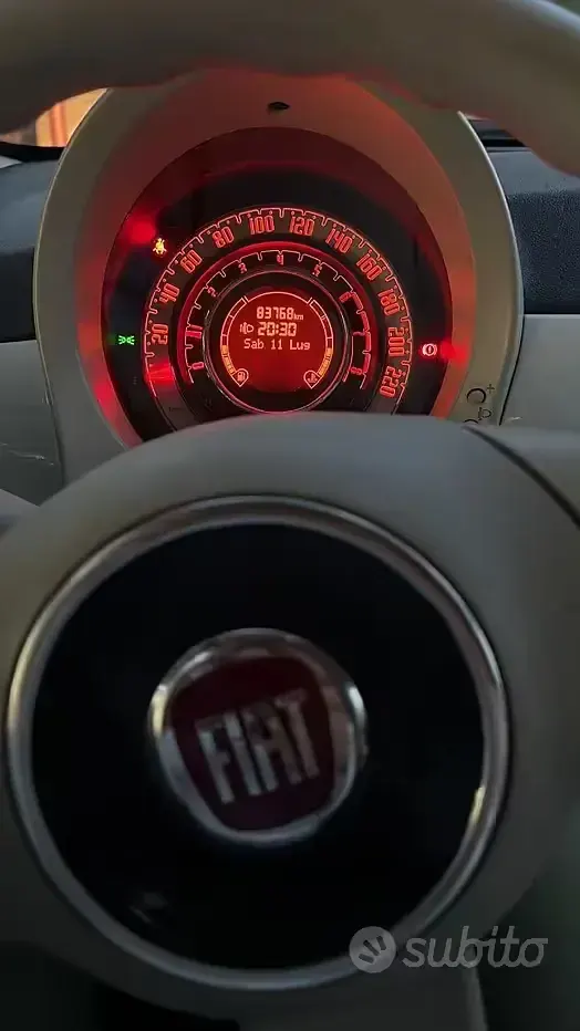 Usata Fiat 500 Pop 69 CV (50 kW) 2013 Bianco Berlina