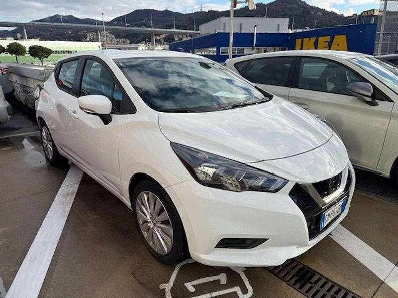 Usata Nissan Micra Acenta 92 CV (67 kW) 2023 Bianco Berlina