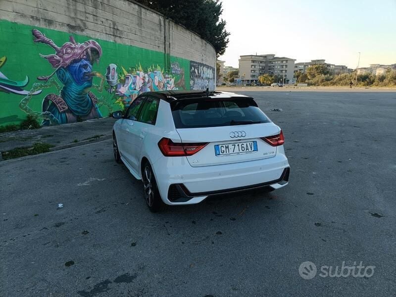 Usata Audi A1 S-Line 95 CV (69 kW) 2021 Bianco Utilitaria