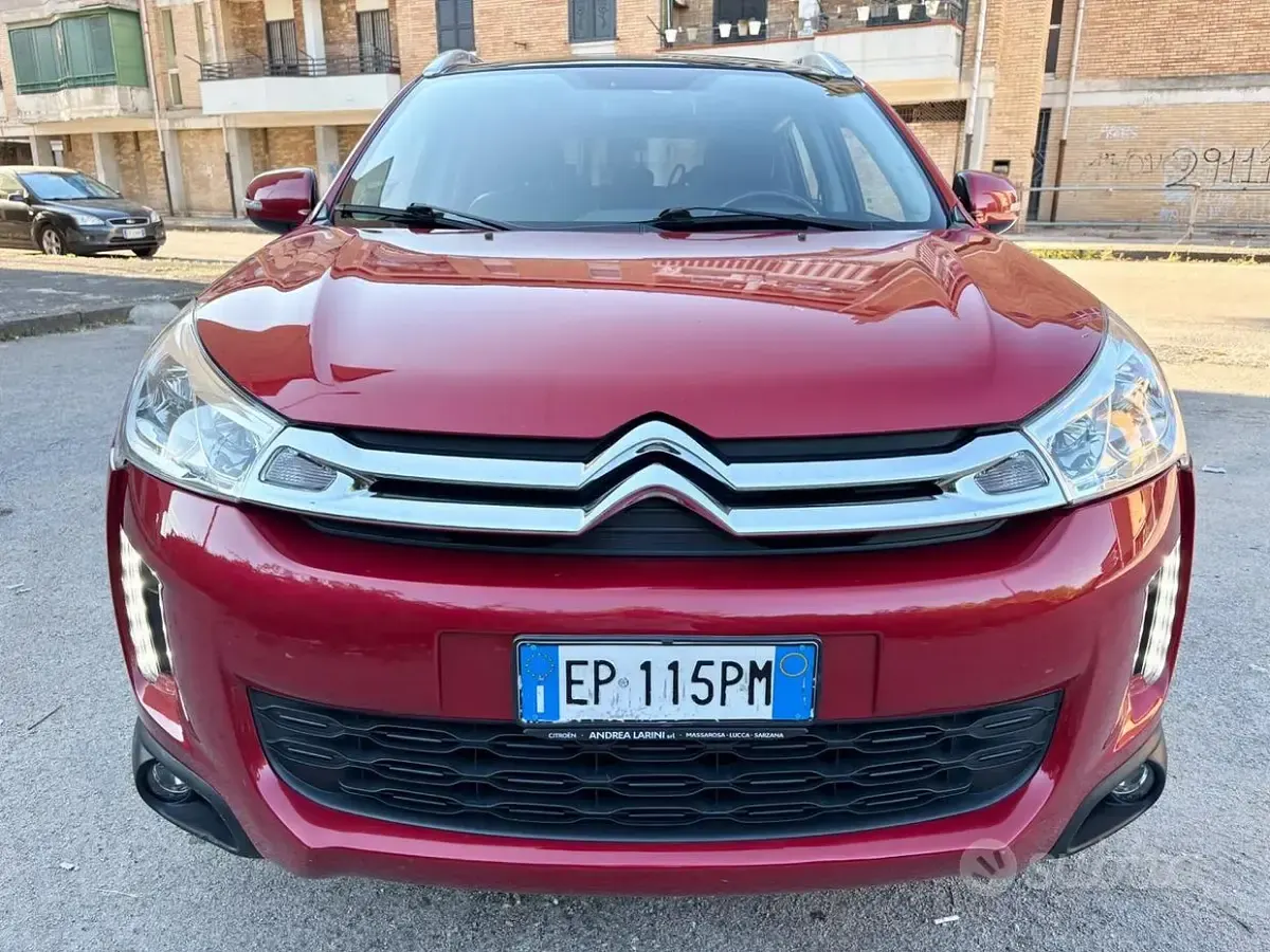 Usata Citroën C4 Aircross 117 CV (86 kW) 2013 Rosso SUV