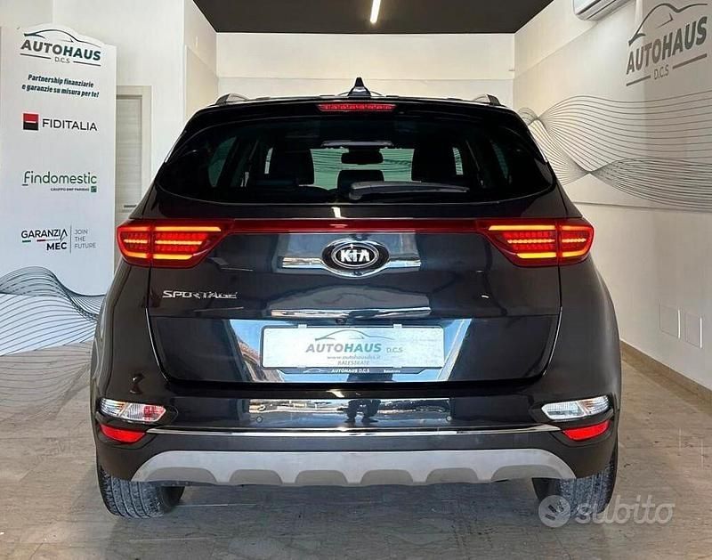Usata Kia Sportage 115 CV (84 kW) 2019 Nero SUV