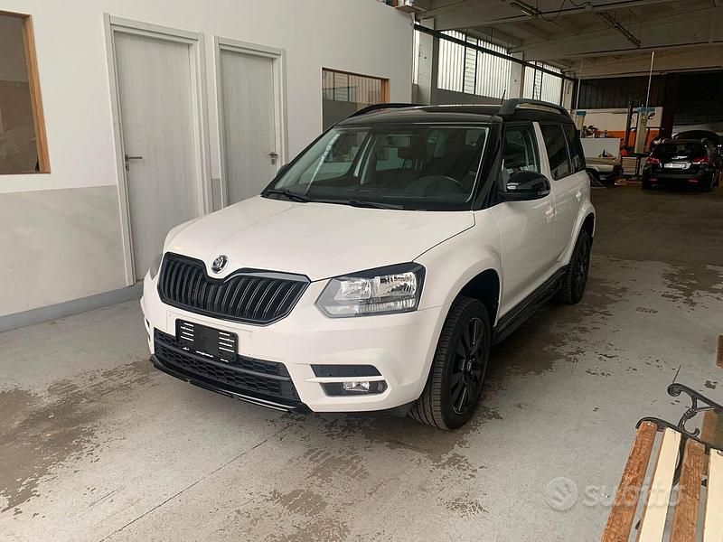 Usata Skoda Yeti Monte Carlo 105 CV (77 kW) 2015 Bianco SUV