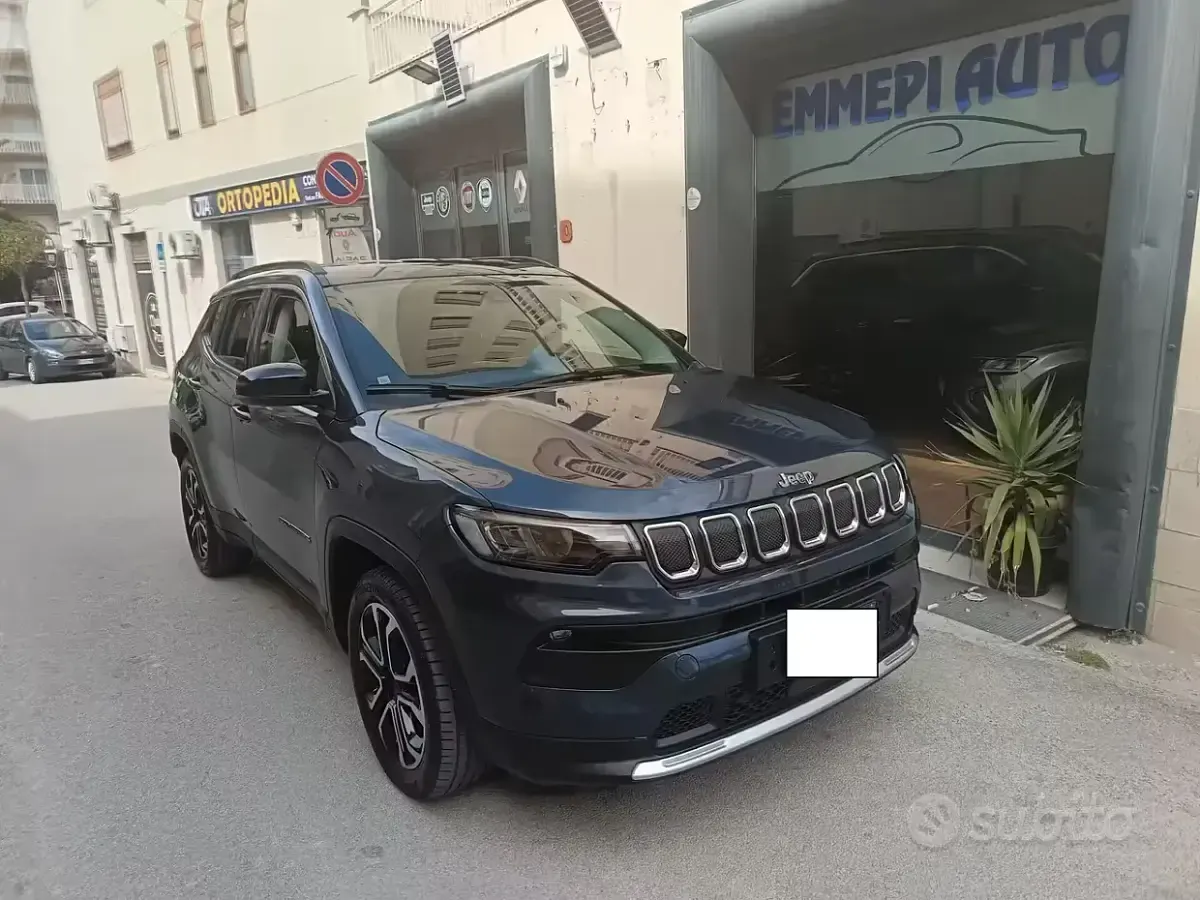 Usata Jeep Compass 131 CV (96 kW) 2022 Blu SUV