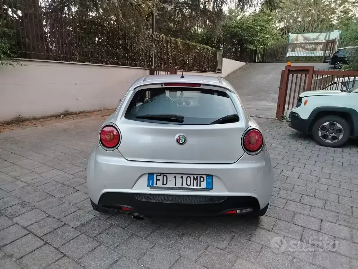 Usata Alfa Romeo MiTo Progression 120 CV (88 kW) 2009 Grigio Utilitaria