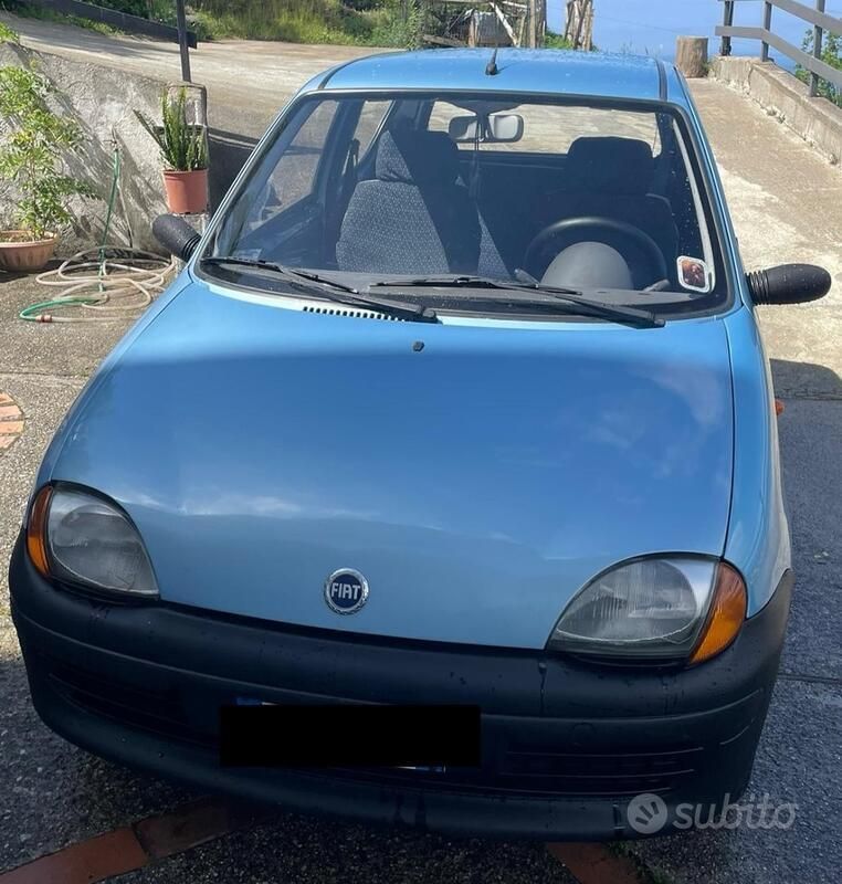 Blu Usata 1999 Fiat Seicento Due volumi | 2500 € (Molto cara) - Immagine 1/4