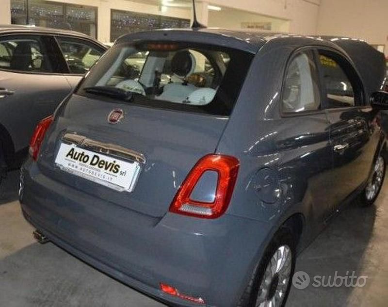 Usata Fiat 500 69 CV (50 kW) 2020 Grigio scuro Utilitaria