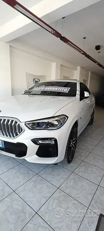 Usata BMW X6 M Sport 265 CV (194 kW) 2020 Bianco SUV