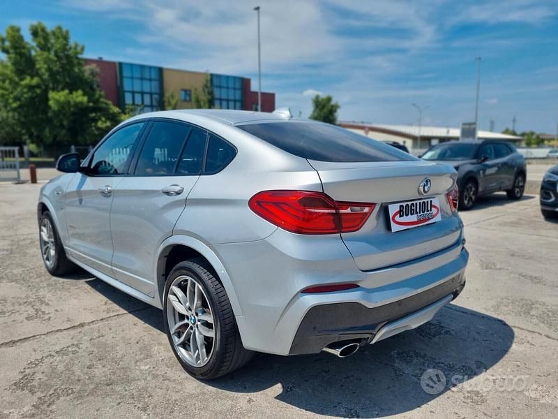 Usata BMW X4 M Sport 190 CV (139 kW) 2017 Argento SUV