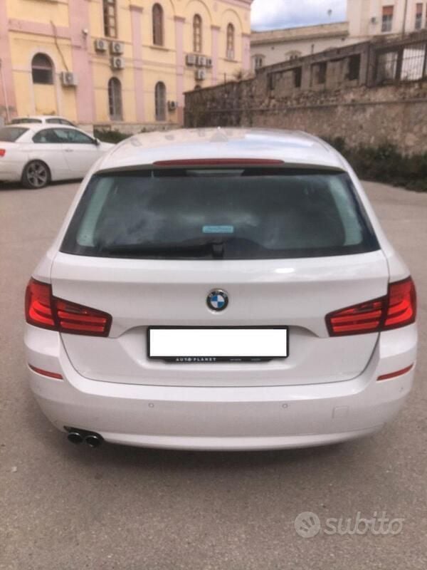 Usata BMW 525 Efficient Dynamics 218 CV (160 kW) 2013 Bianco Station wagon