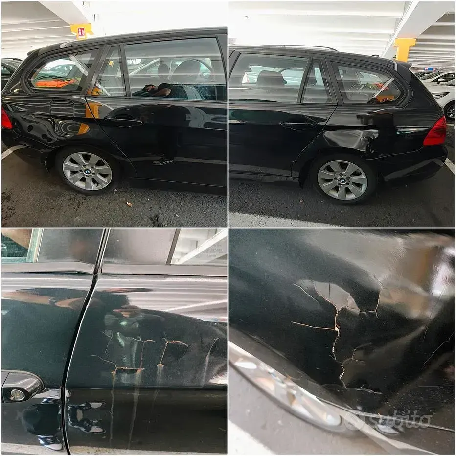 Usata BMW 320 177 CV (130 kW) 2008 Nero Station wagon