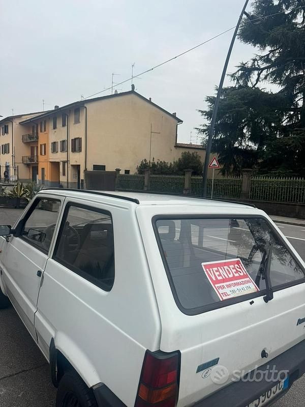 Usata Fiat Panda 54 CV (39 kW) 2002 Bianco Utilitaria