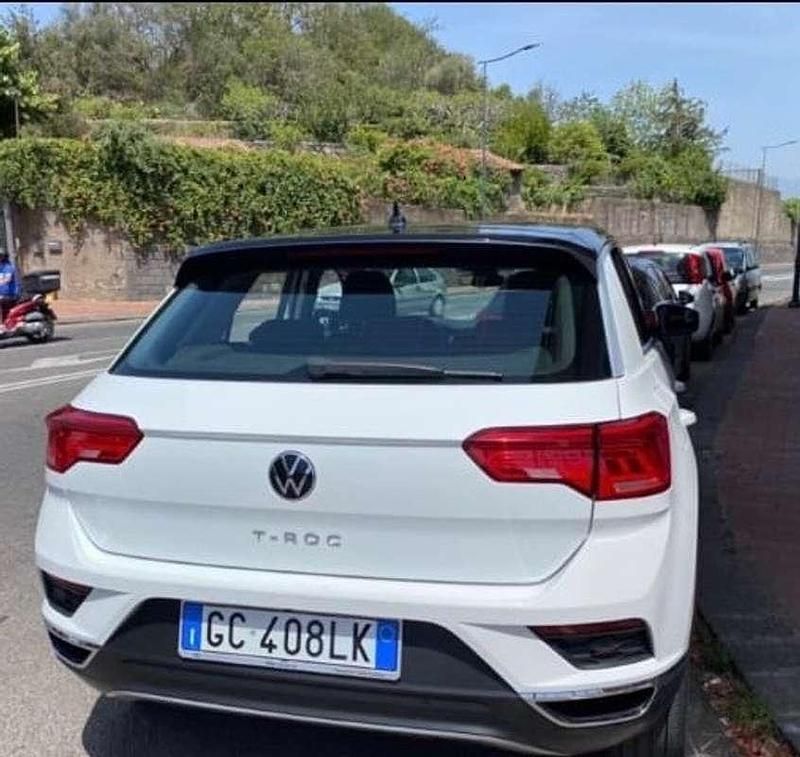 Usata VW T-Roc Style 116 CV (85 kW) 2020 Bianco SUV