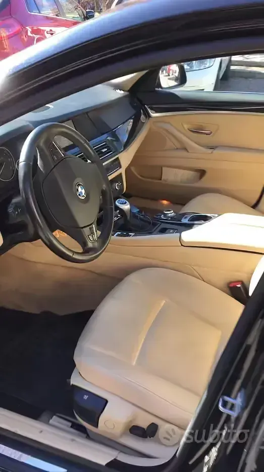Usata BMW 520 184 CV (135 kW) 2013 Nero Berlina