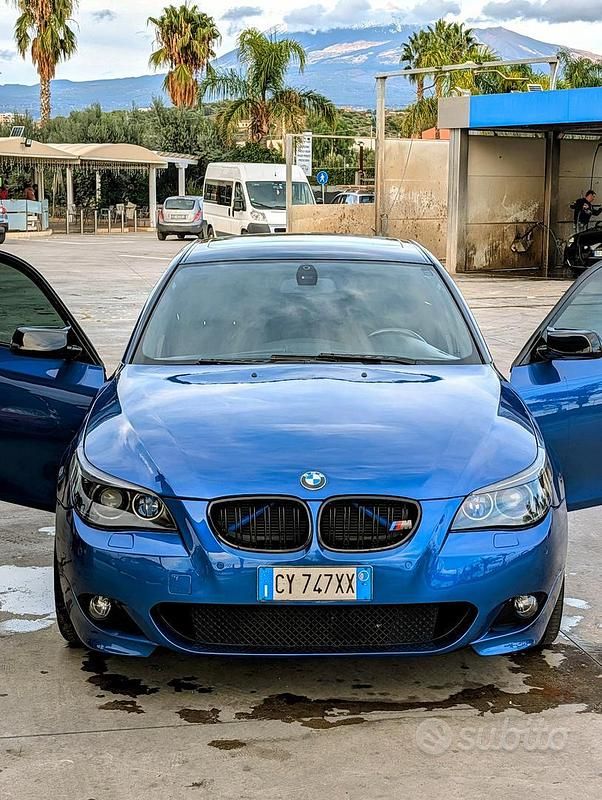 Usata BMW 530 M Sport 2006 Blu Berlina