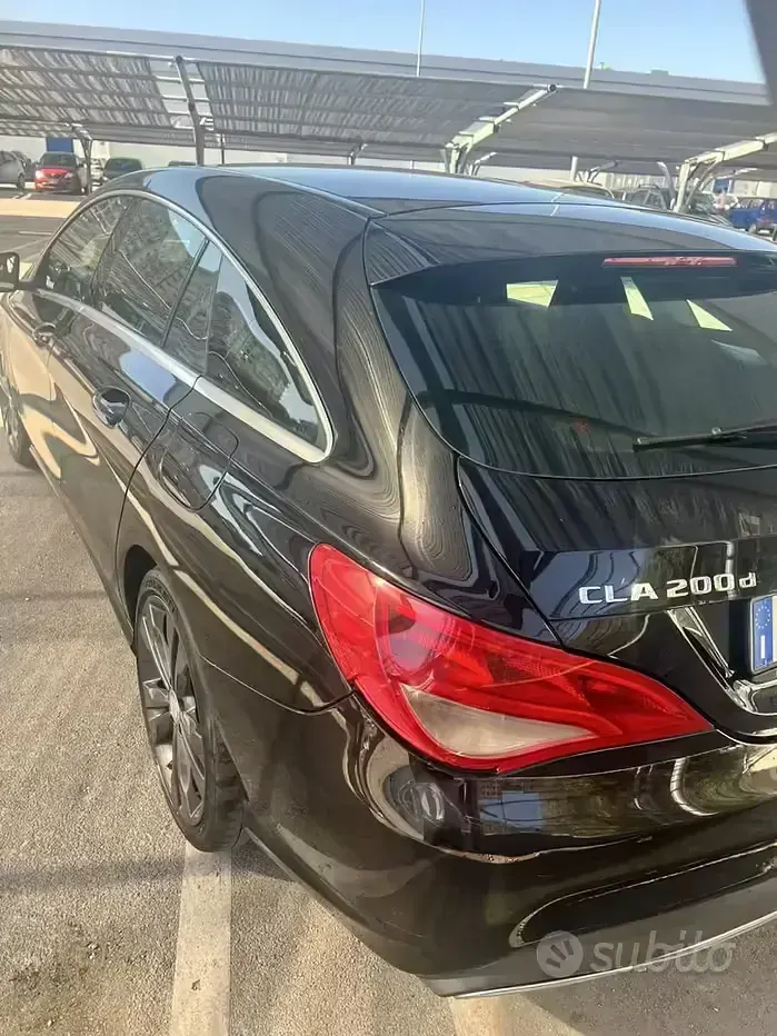 Usata Mercedes CLA200 2018 Nero Coupé