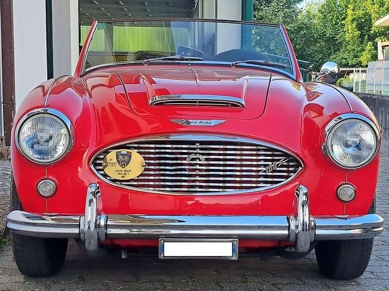Usata Austin Healey 100 102 CV (75 kW) 1957 Colorado red Cabrio