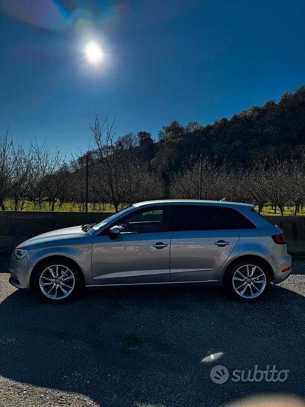 Usata Audi A3 S-Line 2014 Grigio Berlina