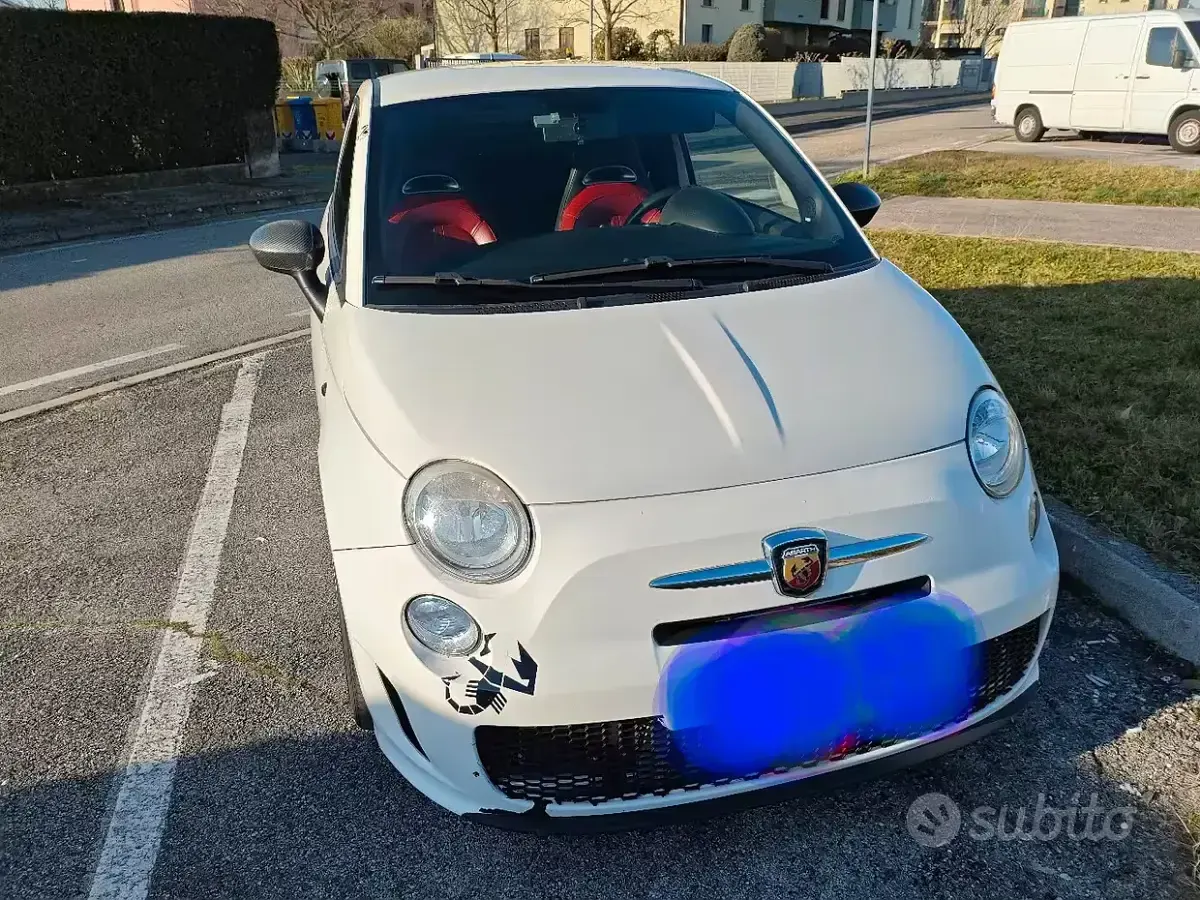 Usata Abarth 500 135 CV (99 kW) 2008 Bianco Utilitaria