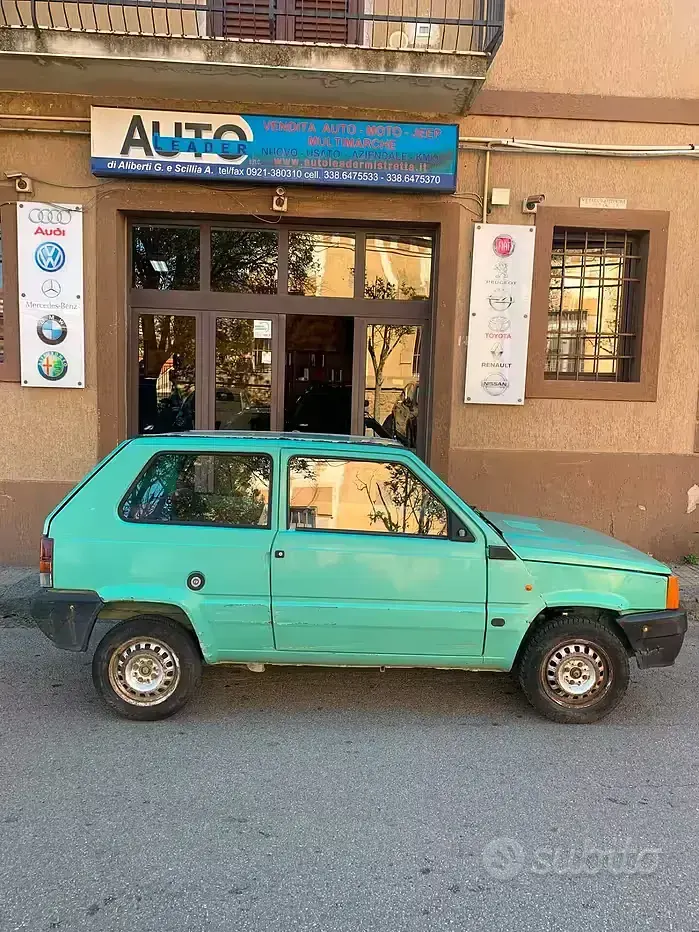 Usata Fiat Panda 39 CV (28 kW) 1997 Verde Berlina