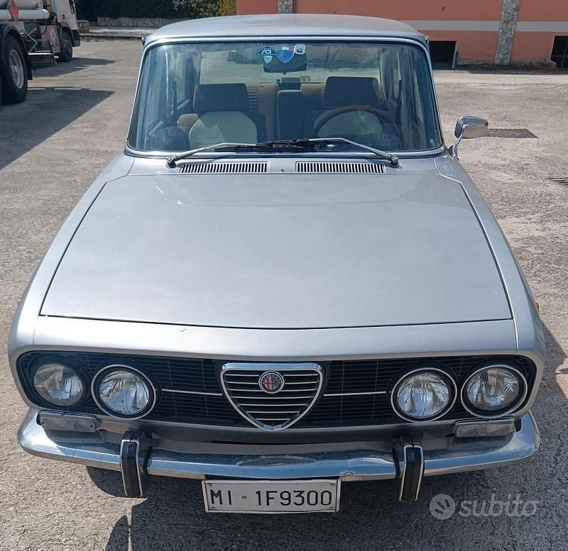 Usata Alfa Romeo Giulia 1970 Grigio Berlina