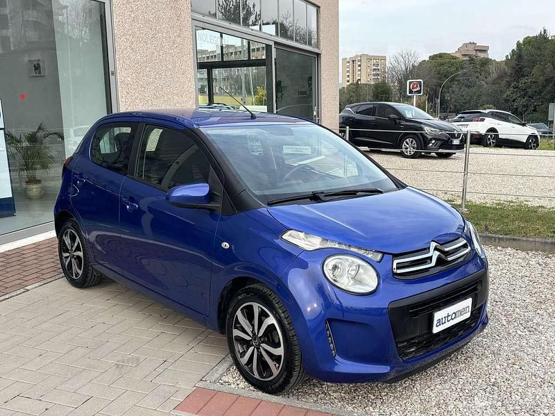 Usata Citroën C1 Feel 72 CV (52 kW) 2021 Blu/azzurro Utilitaria