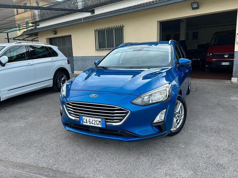 Usata Ford Focus Business Edition 120 CV (88 kW) 2020 Blu Station wagon