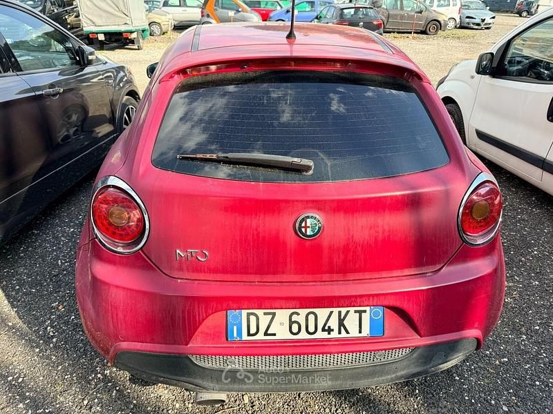 Usata Alfa Romeo MiTo Distinctive 135 CV (99 kW) 2010 Rosso Utilitaria