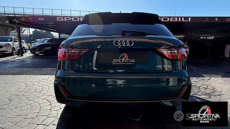 Usata Audi A1 Sportback S-Line 95 CV (69 kW) 2019 Verde Utilitaria