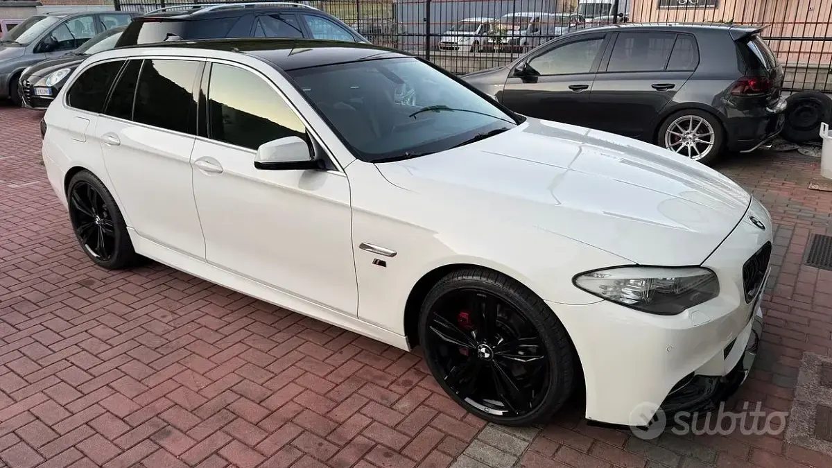 Usata BMW 520 M Sport 184 CV (135 kW) 2010 Bianco Station wagon