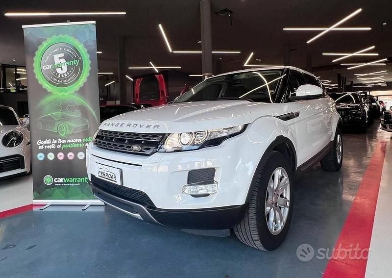 Bianco Usata 2014 Land Rover Range Rover evoque Pure SUV | 12.900 € (Molto cara) - Immagine 1/4