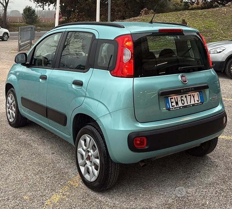 Usata Fiat Panda 2014 Blu Utilitaria
