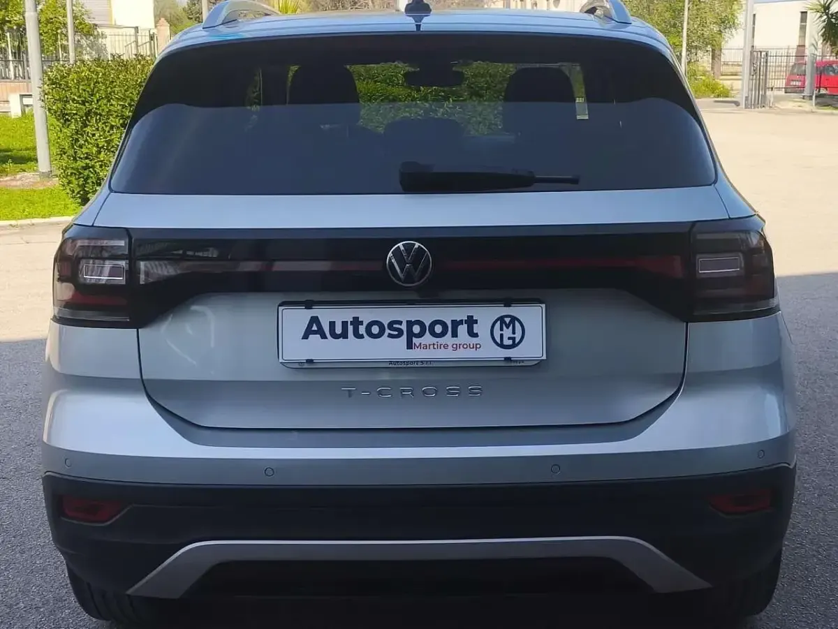 Usata VW T-Cross Advance 110 CV (80 kW) 2023 Argento reflex met. SUV