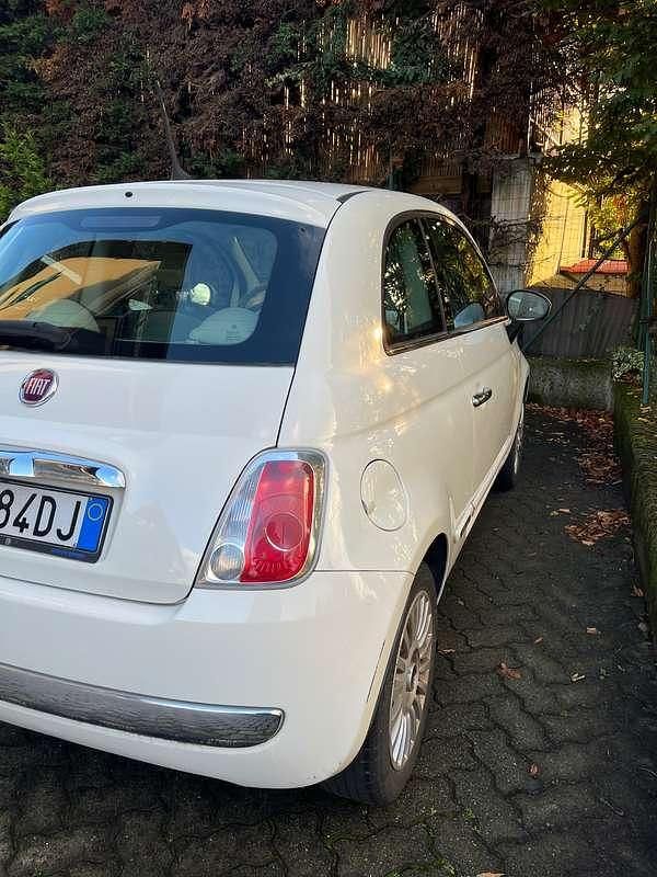 Usata Fiat 500 Lounge 69 CV (50 kW) 2014 Bianco Utilitaria