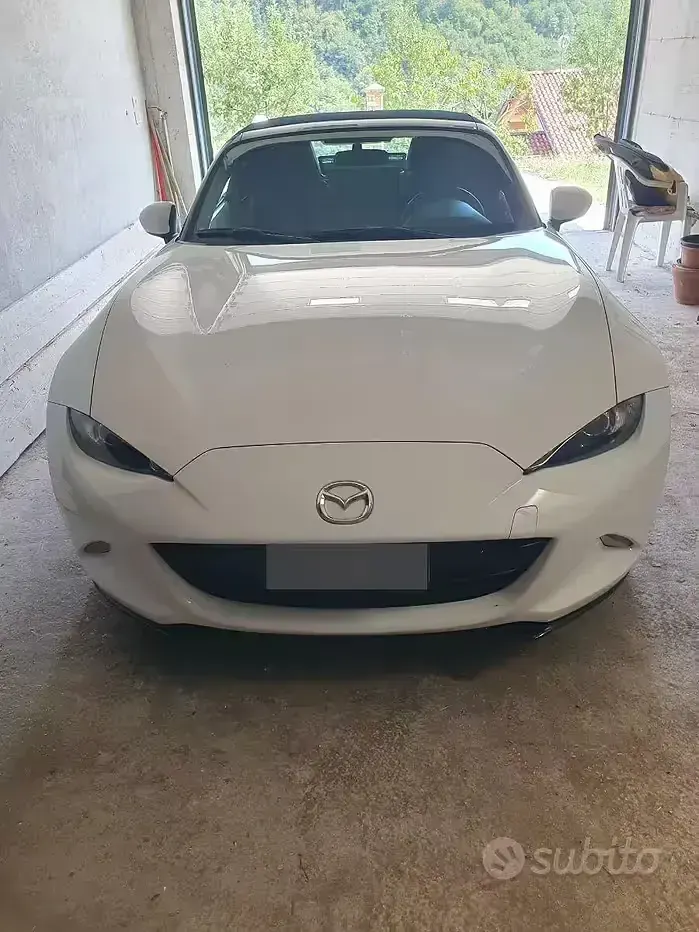 Usata Mazda MX5 131 CV (96 kW) 2016 Bianco Cabrio