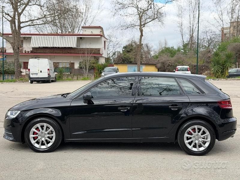 Usata Audi A3 105 CV (77 kW) 2013 Nero Berlina