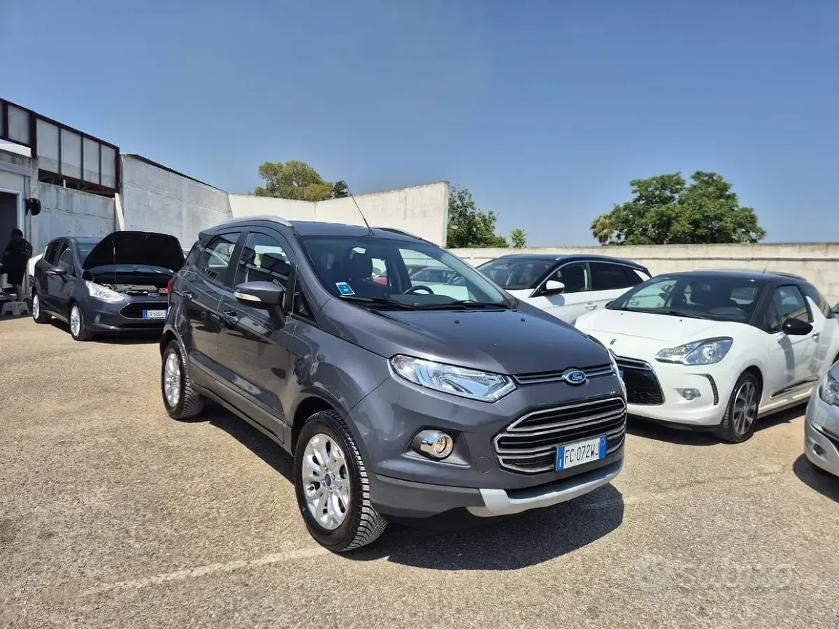 Usata Ford Ecosport Titanium S 125 CV (91 kW) 2016 Grigio SUV