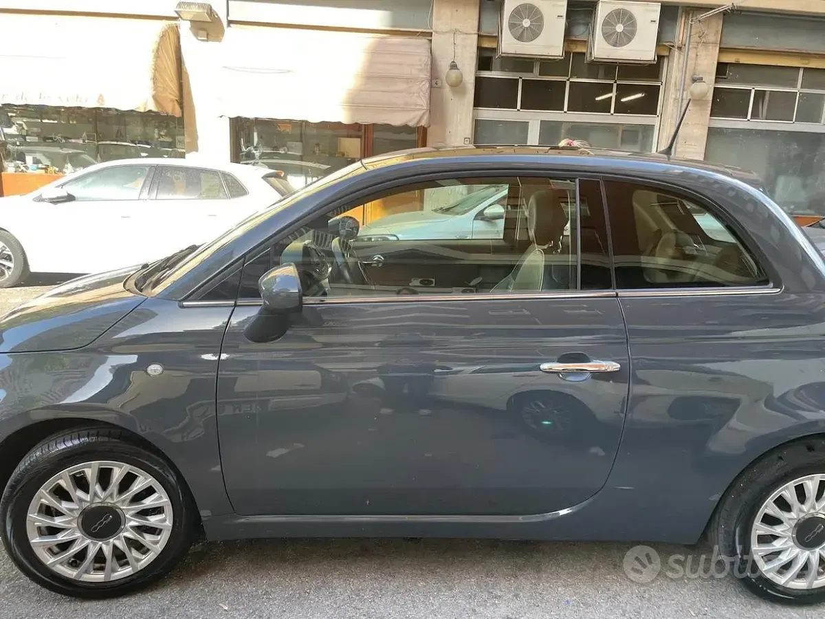 Usata Fiat 500 Lounge 69 CV (50 kW) 2016 Grigio Berlina