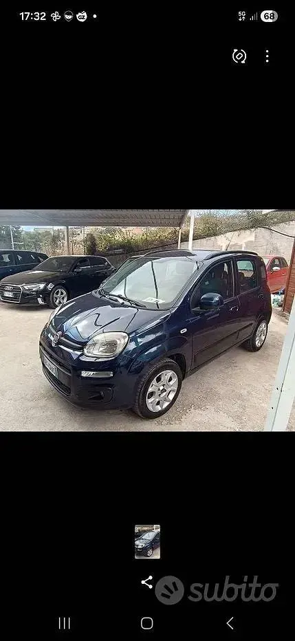 Usata Fiat Panda 85 CV (62 kW) 2014 Blu Utilitaria