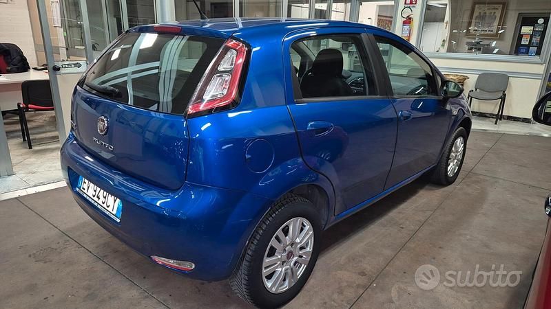 Usata Fiat Punto Lounge 2014 Blu Utilitaria
