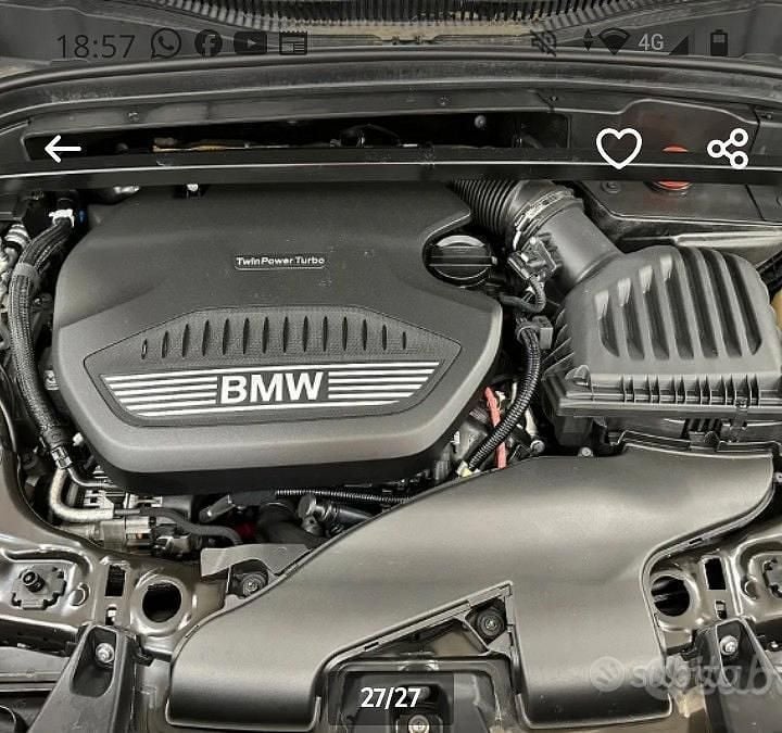 Usata BMW X2 150 CV (110 kW) 2019 Nero SUV